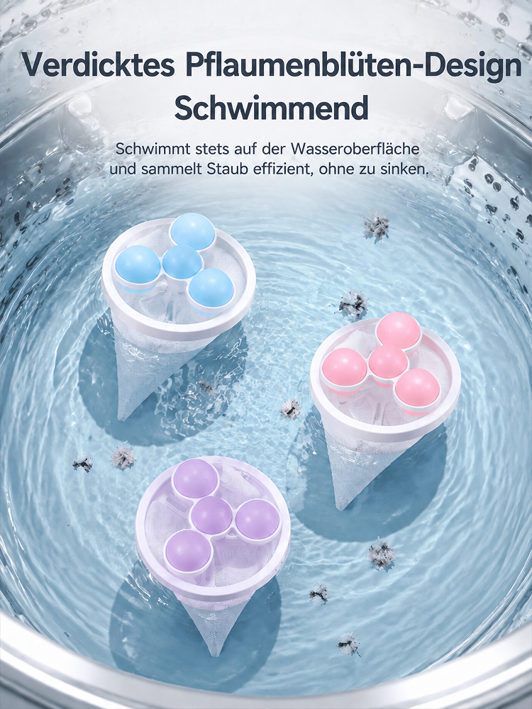 【✨ Wäsche-Flusensieb ✨】Haarmagnet für die Wäsche: Schützt die Pumpe vor Verstopfung!🧼