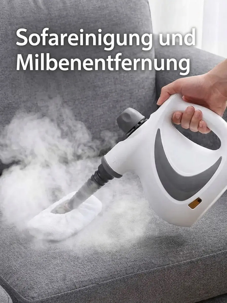 【🚀115°C-Power-Dampf🚀】Hochdruck-Dampfreiniger♨️ 99.9%-Keimfrei-ohne-Chemie! 🧼