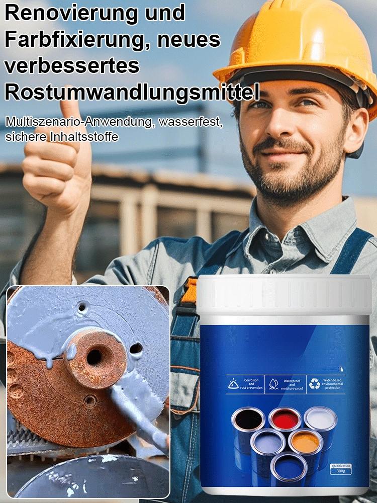 【🚀Rost-Killer 2026🚀】Chemischer Rostumwandler: Schutzschicht ohne Schleifen! 🛡️