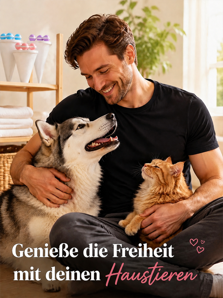 【✨ Wäsche-Flusensieb ✨】Haarmagnet für die Wäsche: Schützt die Pumpe vor Verstopfung!🧼