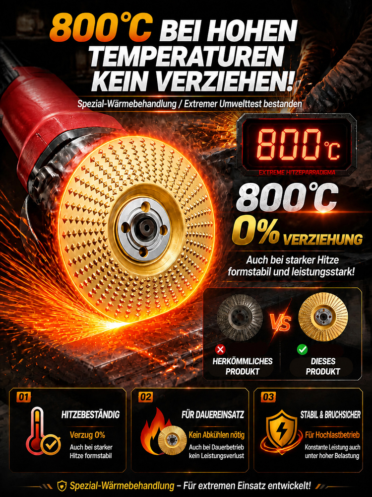 【🛠️ Hornbach-Profi-Wahl 🛠️】Allround-Schleifscheibe: Holz & Metall in Sekunden glatt! ✨