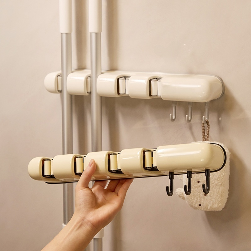 Wandmontierter Mopphalter