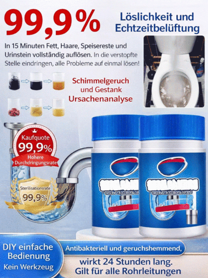 🌊 DrainClean Express 2026: Der 3-Sekunden-Rohrfrei-Schaum! ⚡