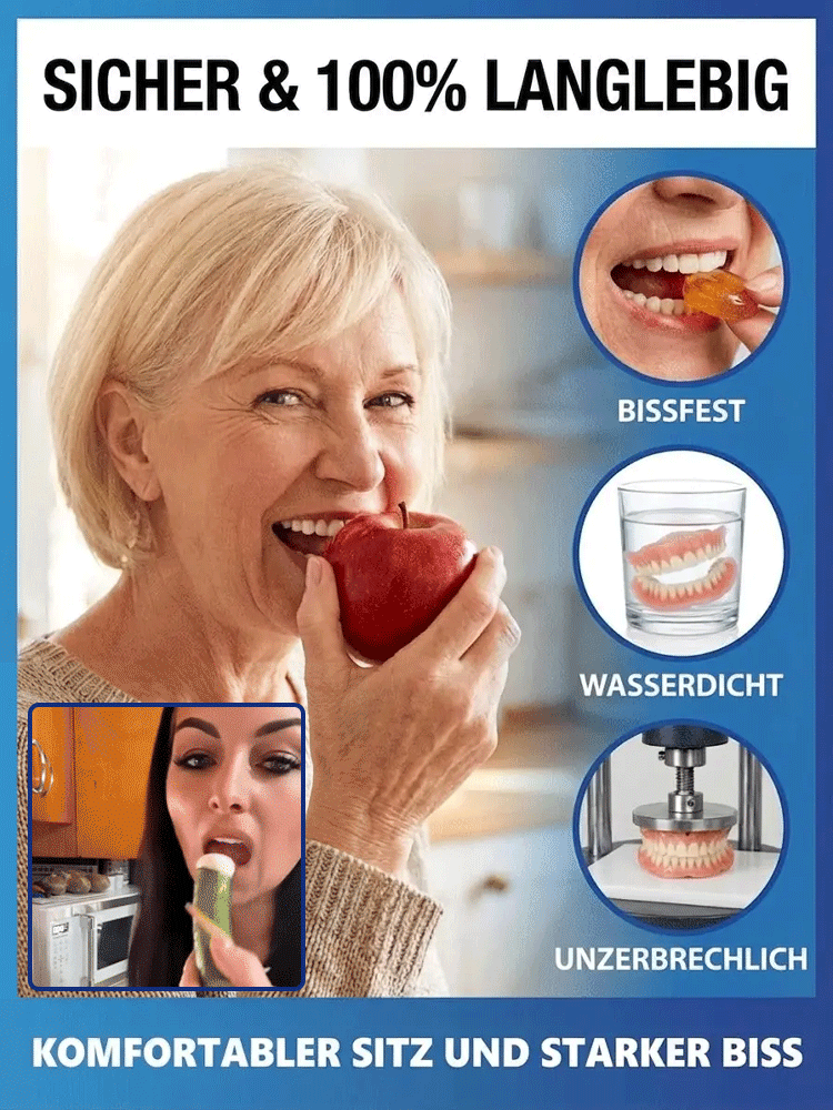 【🦷 Nie wieder Zahnarzt 🦷】Smarte DIY-Prothese: Perfektes Lächeln in 3 Min. ✨