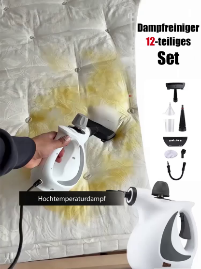 【🚀115°C-Power-Dampf🚀】Hochdruck-Dampfreiniger♨️ 99.9%-Keimfrei-ohne-Chemie! 🧼
