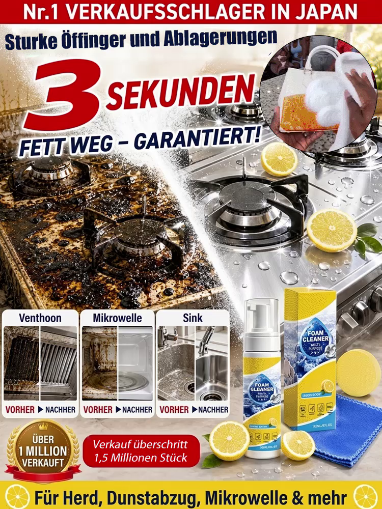 【✨ Nanotech-Reiniger ✨】Der Geheimtipp der Profis: Sauber in nur 3 Sekunden! 🚀