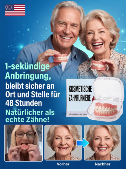  【💵Sparen Sie hohe Zahnkosten💵】 All-inclusive maßgeschneiderte Zahnprothesen🦷