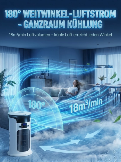 【✨ Beople Ventilator ✨】Halbleiter-Tech: Kühle Eisluft in 3 Sekunden! 🚀
