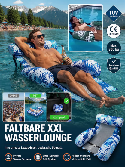 🏖️ Aufblasbare Wasser-Lounge: Dein Luxus-Urlaub auf dem Wasser! 🌊