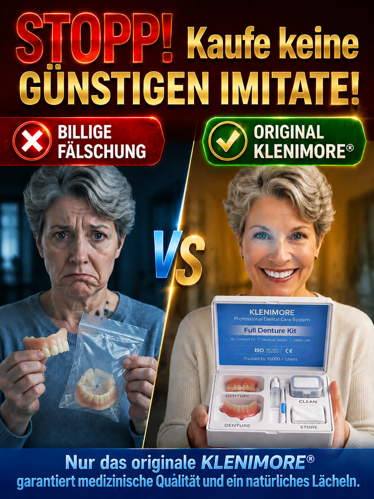 【✨ Präzisions-Prothese ✨】Neues Lächeln in nur 3 Minuten: Absolut unsichtbar! 😁