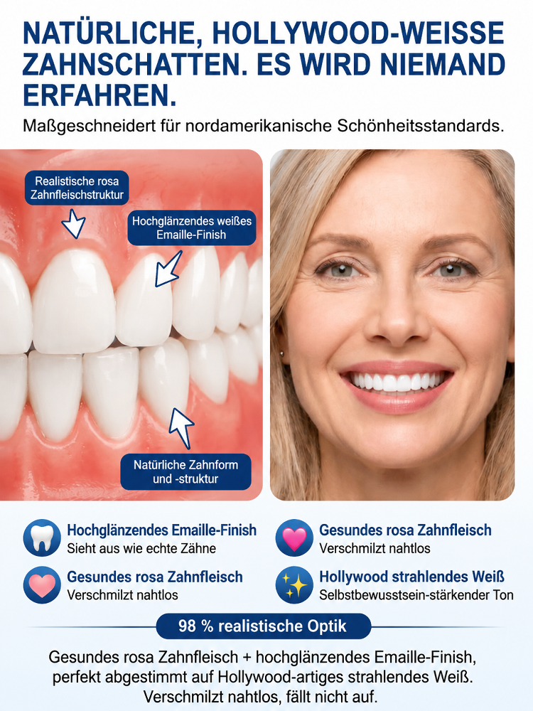 【✨ Präzisions-Prothese ✨】Die smarte Lösung für ein strahlendes Lächeln! 😁