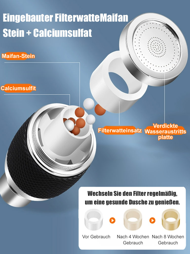 Universeller drehbarer Wasserhahnfilter