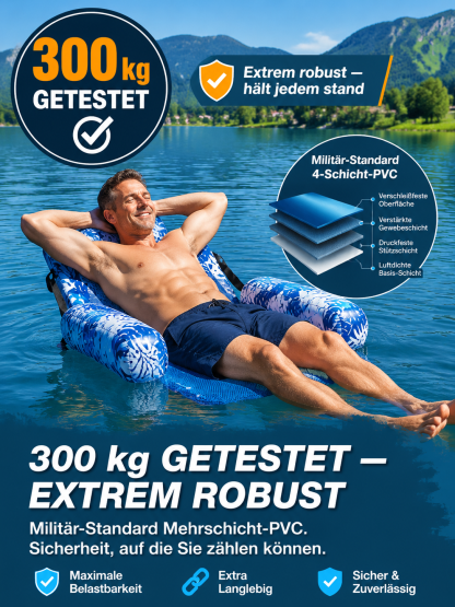 🏖️ Aufblasbare Wasser-Lounge: Dein Luxus-Urlaub auf dem Wasser! 🌊