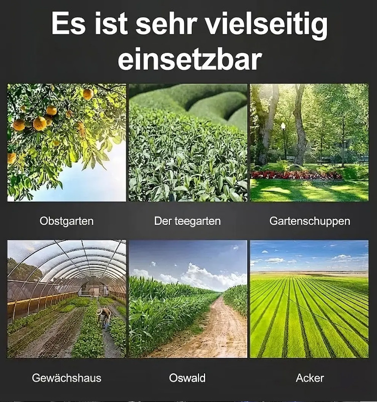 【💯 Nie wieder Rückenschmerzen! 💯】Terra-Titan Pro 🚜 50% schneller pflügen. 🛡️ 10 Jahre Garantie auf Titan-Klingen.
