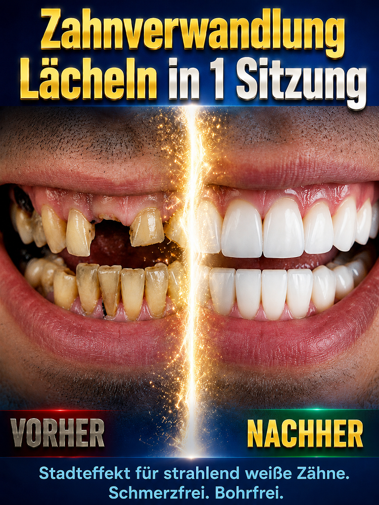 【✨ Präzisions-Prothese ✨】Neues Lächeln in nur 3 Minuten: Absolut unsichtbar! 😁