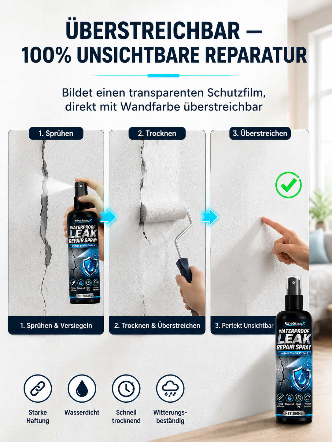🌧️ AquaSeal Pro 2026: Das 1-Minuten-Dichtspray für Dach & Rohr! 🛡️