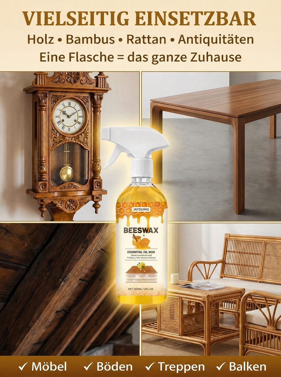 【✨ Experten-Geheimnis ✨】Möbel-Restaurator: Tiefenpflege & Glanz in Sek.! 🪵
