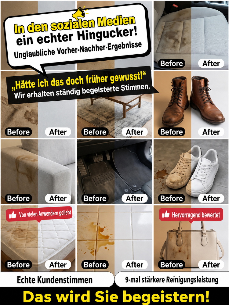 【✨ Nanotech-Reiniger ✨】Der Geheimtipp der Profis: Sauber in nur 3 Sekunden! 🚀