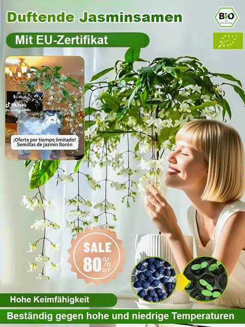 【🧪Symrise-Essenz🧪】Kaskaden-Jasmin: 8x Duftintensität & Profi-Qualität 🌸