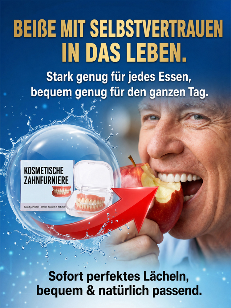  【💵Sparen Sie hohe Zahnkosten💵】 All-inclusive maßgeschneiderte Zahnprothesen🦷