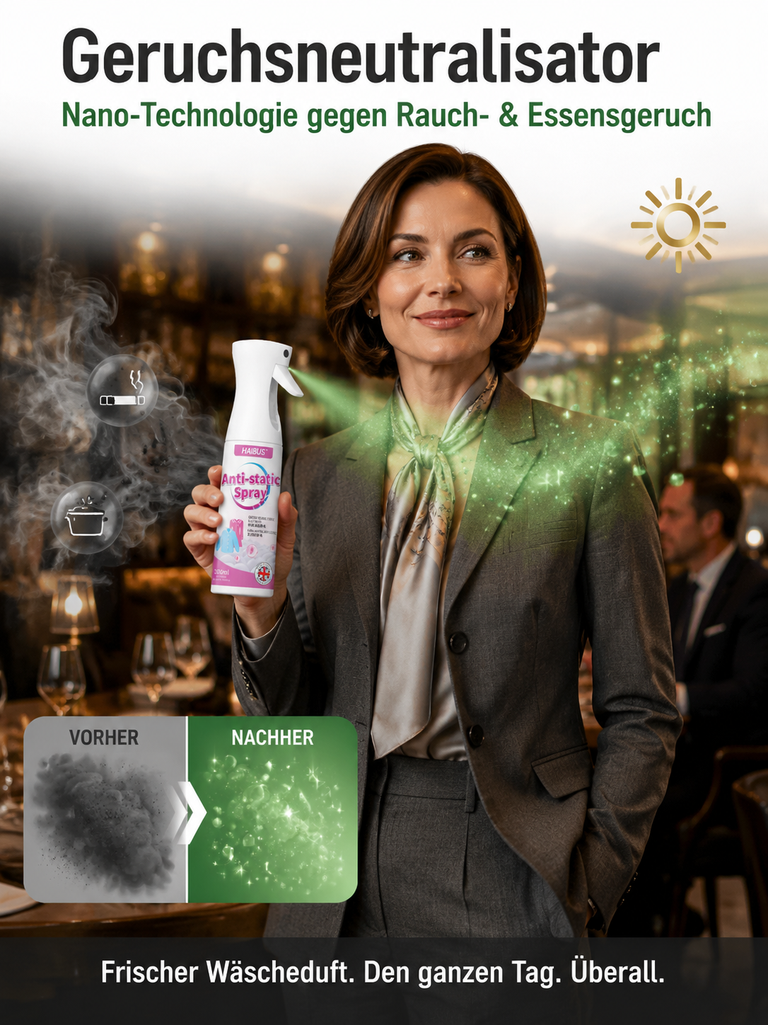 【✈️ Lufthansa-Crew-Geheimnis ✈️】Anti-Falten-Spray: Perfekt geglättet in 3 Sekunden! ✨