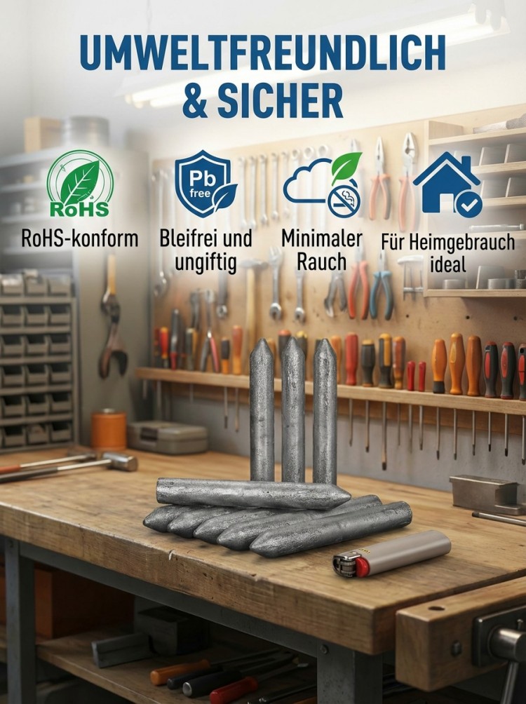 【🔥 Feuerzeug-Schweißen 🔥】Universeller Lötdraht: Profi-Reparatur in Sek.! ✨
