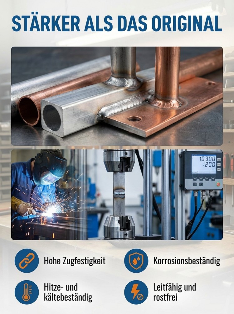 【🔥 Feuerzeug-Schweißen 🔥】Universeller Lötdraht: Profi-Reparatur in Sek.! ✨