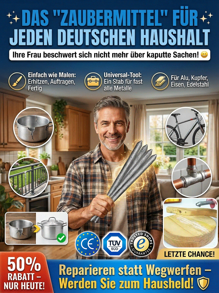 【🔥 Feuerzeug-Schweißen 🔥】Universeller Lötdraht: Profi-Reparatur in Sek.! ✨