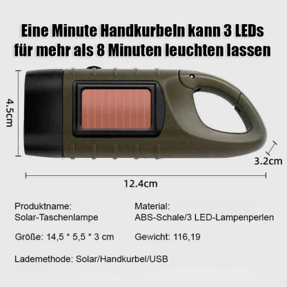 【Technologie auf Militärniveau】Multifunktions-Taschenlampe