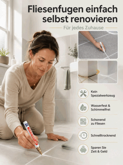【🛠️ OBI-Profis empfehlen 🛠️】Fliesen-Marker: Wie neu ohne teuren Fliesenleger! ✨