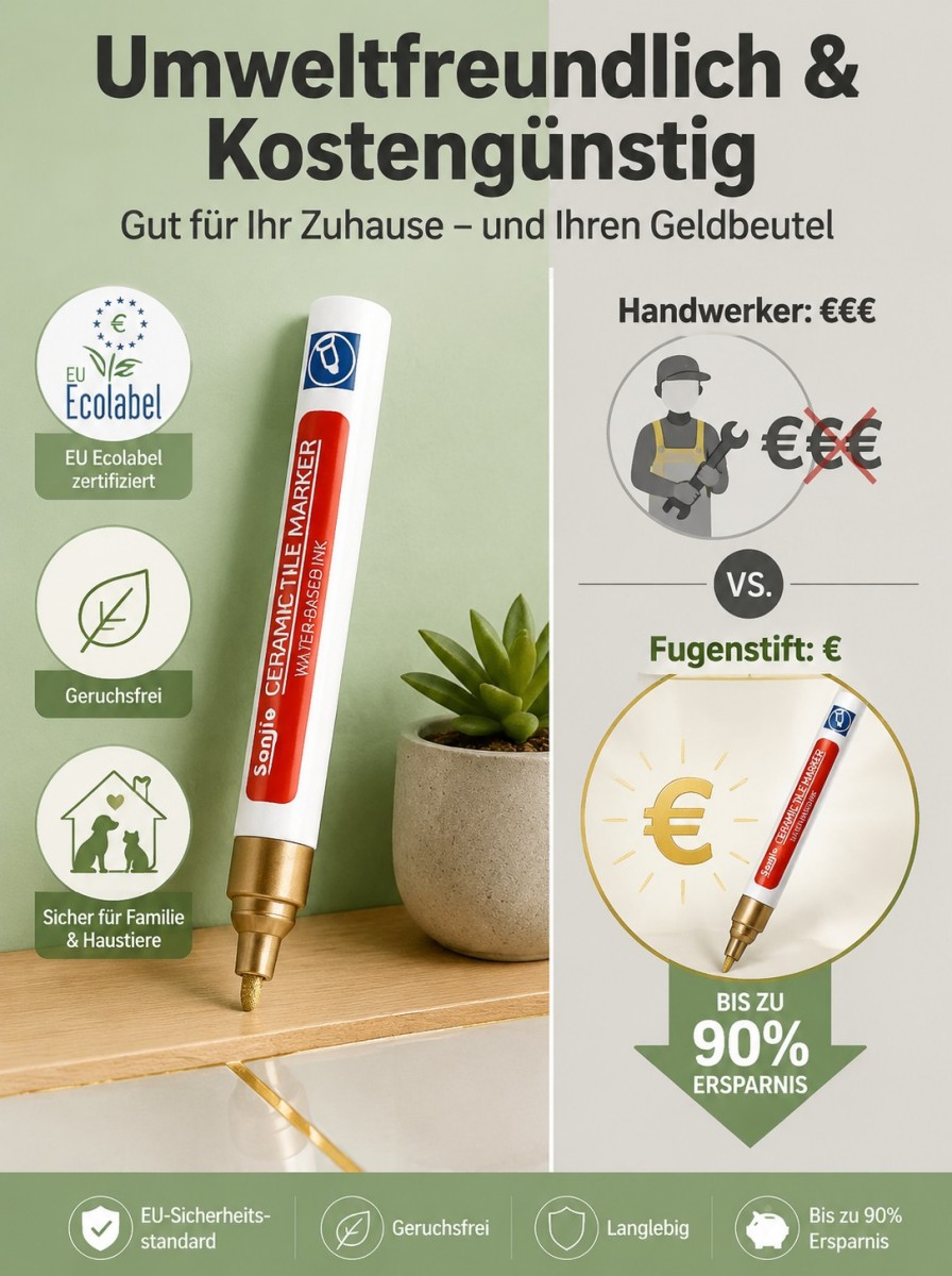 【🛠️ OBI-Profis empfehlen 🛠️】Fliesen-Marker: Wie neu ohne teuren Fliesenleger! ✨