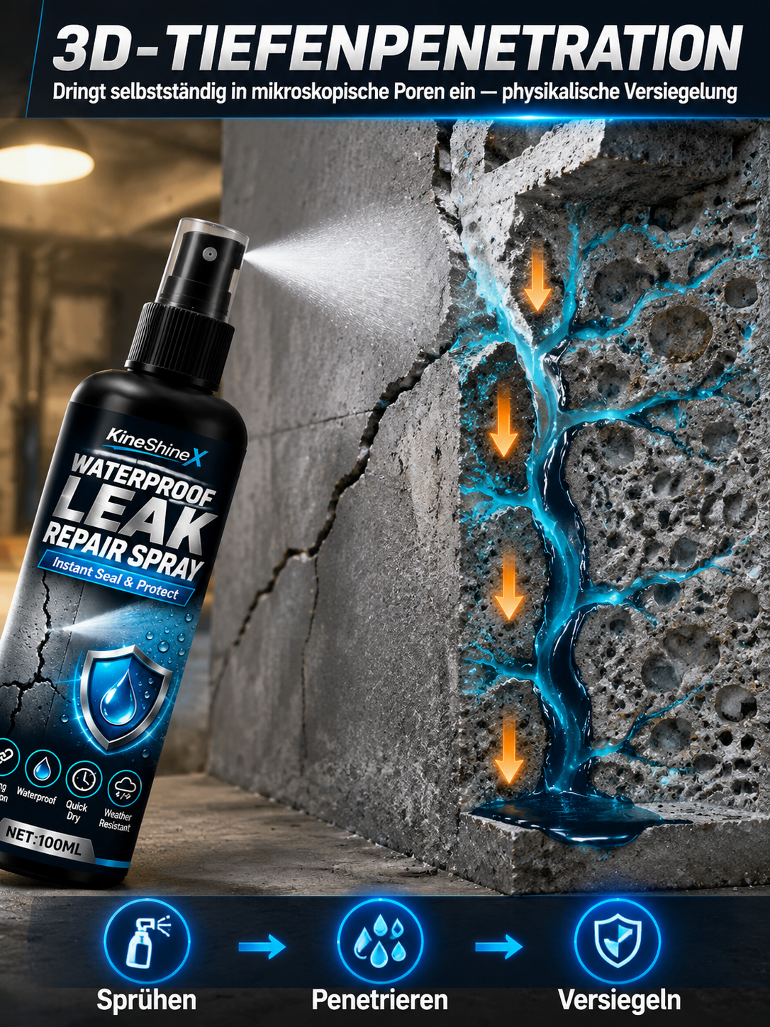 🌧️ AquaSeal Pro 2026: Das 1-Minuten-Dichtspray für Dach & Rohr! 🛡️