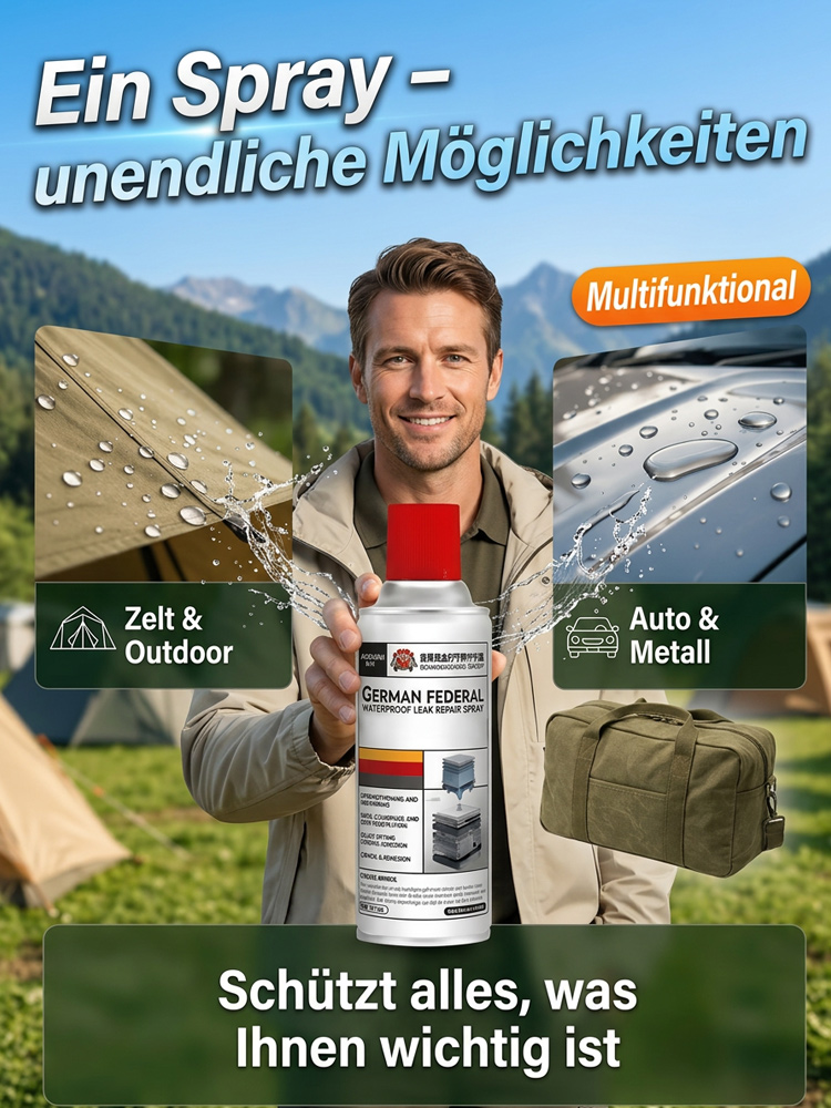 【✨ Wasserdicht-Spray ✨】OBI-Experten-Tipp: dichtet in 5 Min! 🚀