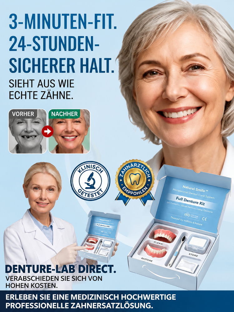 【✨ Präzisions-Prothese ✨】Die smarte Lösung für ein strahlendes Lächeln! 😁