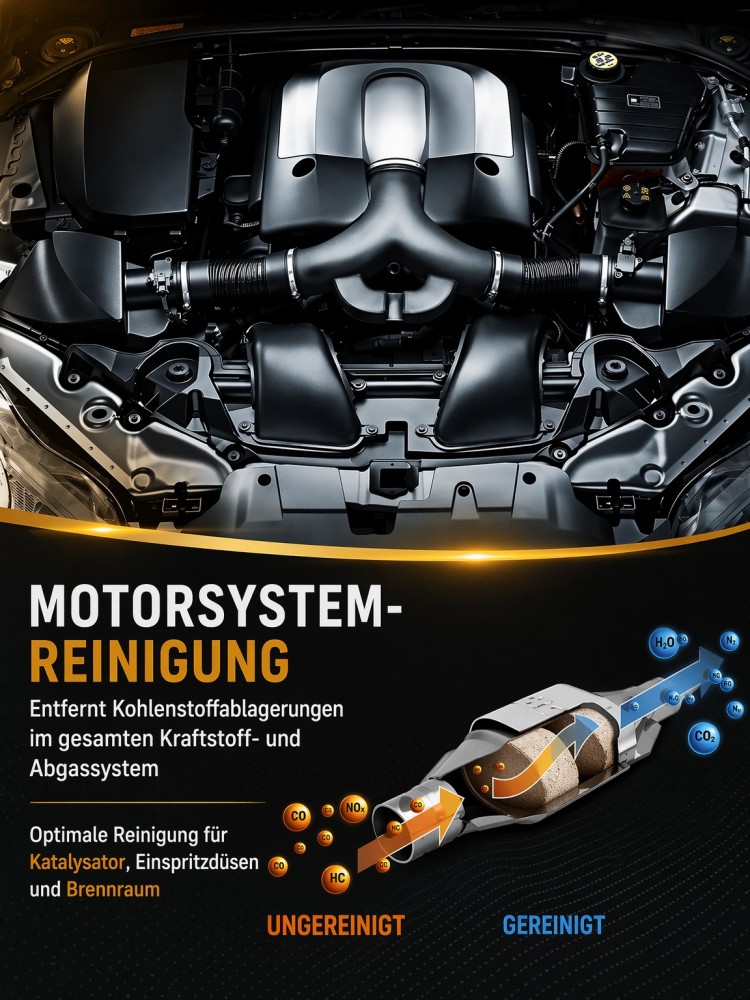 【✨ System-Reiniger ✨】Meister-Formel: Motorleistung wie am 1. Tag! 🚀
