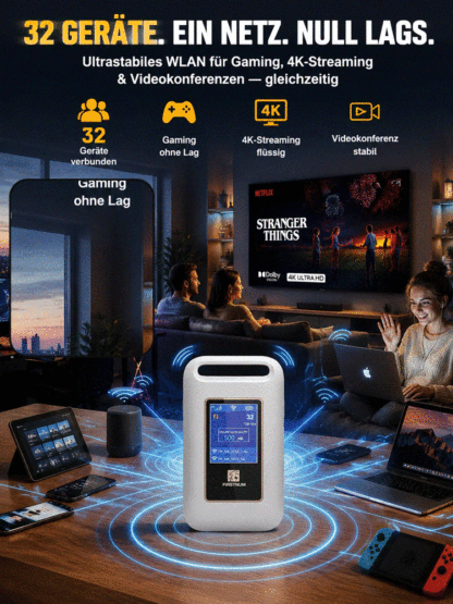 【✨ Satelliten-WLAN ✨】Militär-Netz: Unbegrenztes Gratis-5G! 🚀