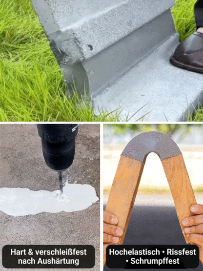 【💯 Unterwasser-Dichtung! 💯】Hochpolymer-Dichtstoff für Beton & Metall ❄️ Hält -40°C bis 120°C stand. Dehnfest & rissfrei. 🔬 Von Kernkraftwerk-Technologie abgeleitet. 