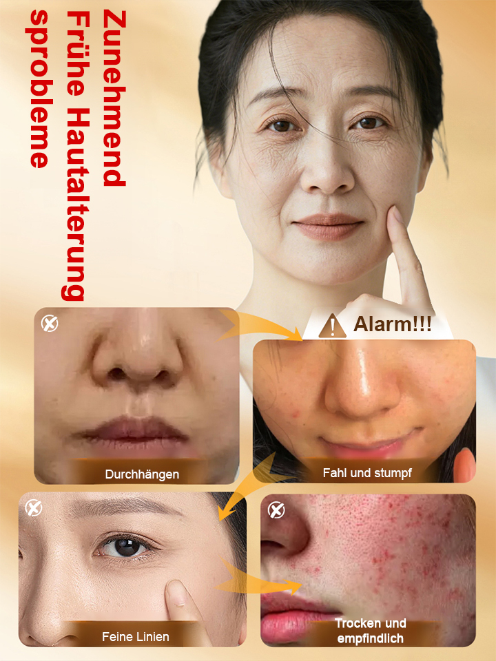 【1+1 GRATIS】Lachs-Hyaluron-Serum | Sofort-Effekt gegen Falten | Strahlend jung in jedem Alter