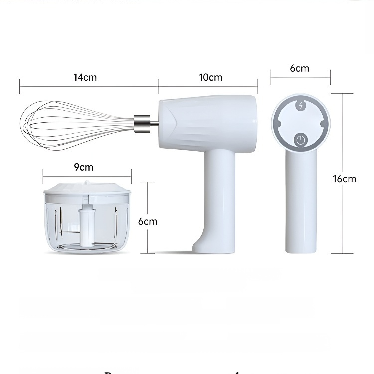 Multifunktionaler elektrischer Haushaltsmixer