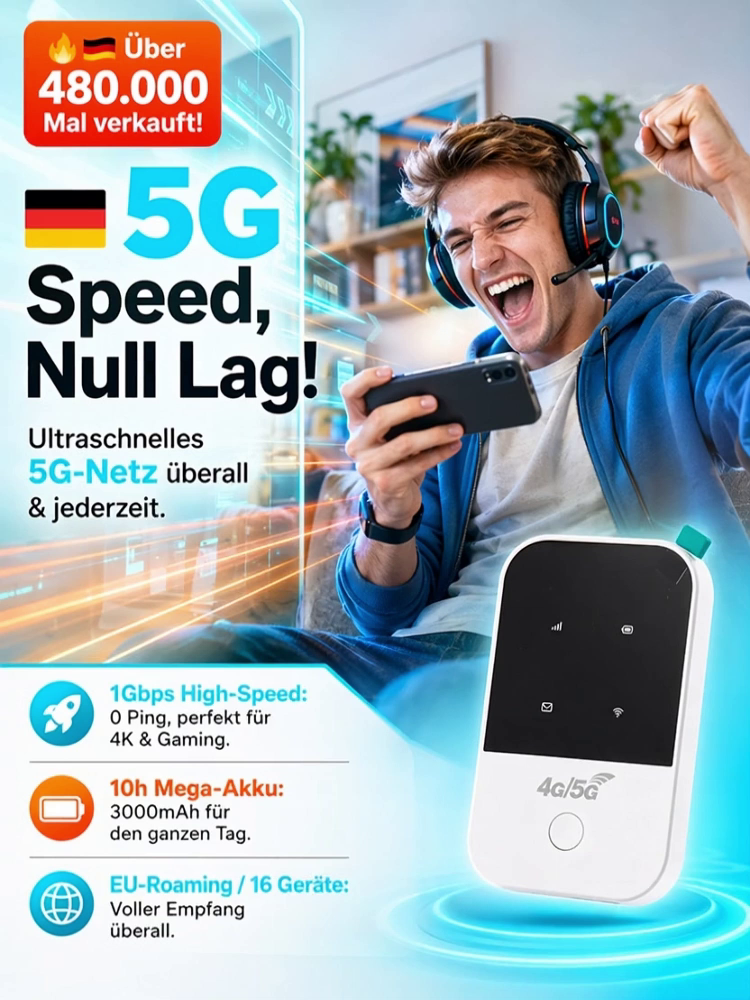 【✨ Satelliten-WLAN ✨】Militär-Technologie: Weltweit gratis Internet! 🚀