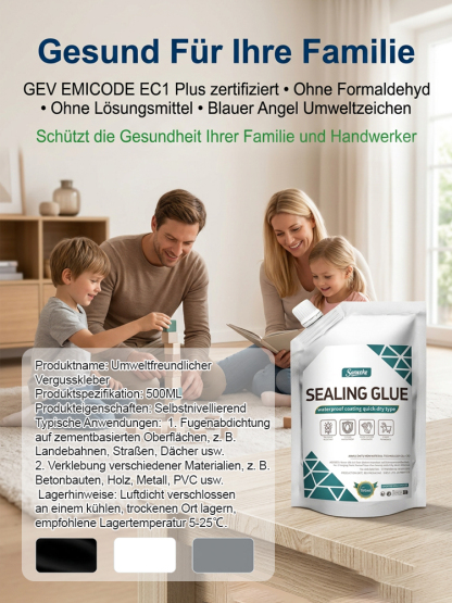 【💯 Unterwasser-Dichtung! 💯】Hochpolymer-Dichtstoff für Beton & Metall ❄️ Hält -40°C bis 120°C stand. Dehnfest & rissfrei. 🔬 Von Kernkraftwerk-Technologie abgeleitet. 