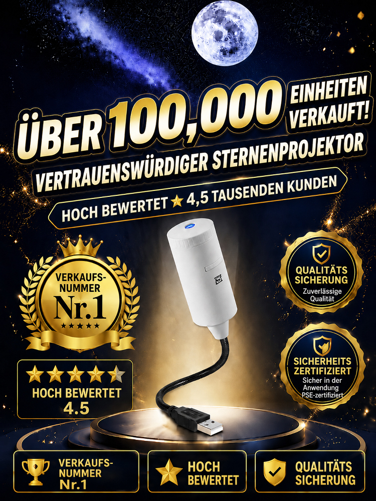 【✨ Sternen-Projektor ✨】Stuttgart-Planetarium: HD-Kosmos in 1s! 🚀