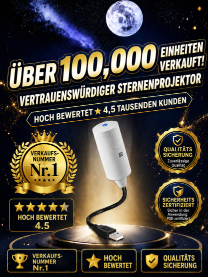 【✨ Sternen-Projektor ✨】Stuttgart-Planetarium: HD-Kosmos in 1s! 🚀