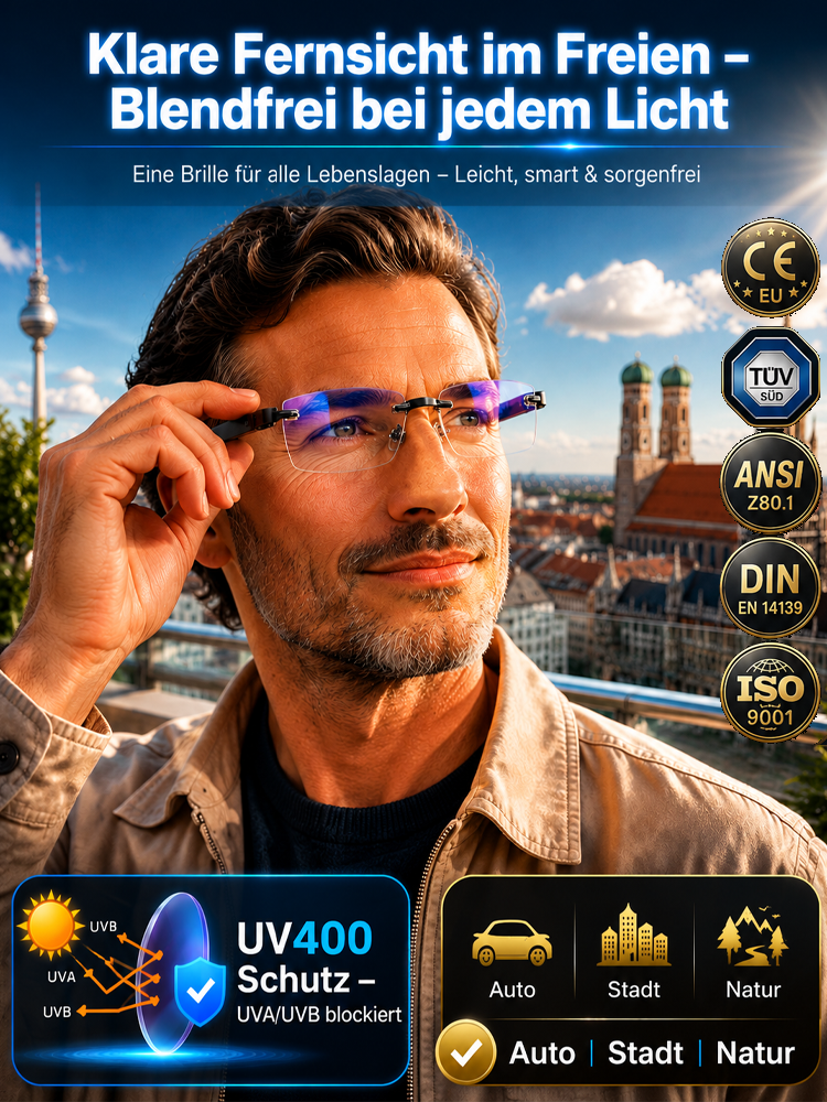 👓 SmartVision Pro: Automatisch fokussierende Brille der 5. Generation! 🚀