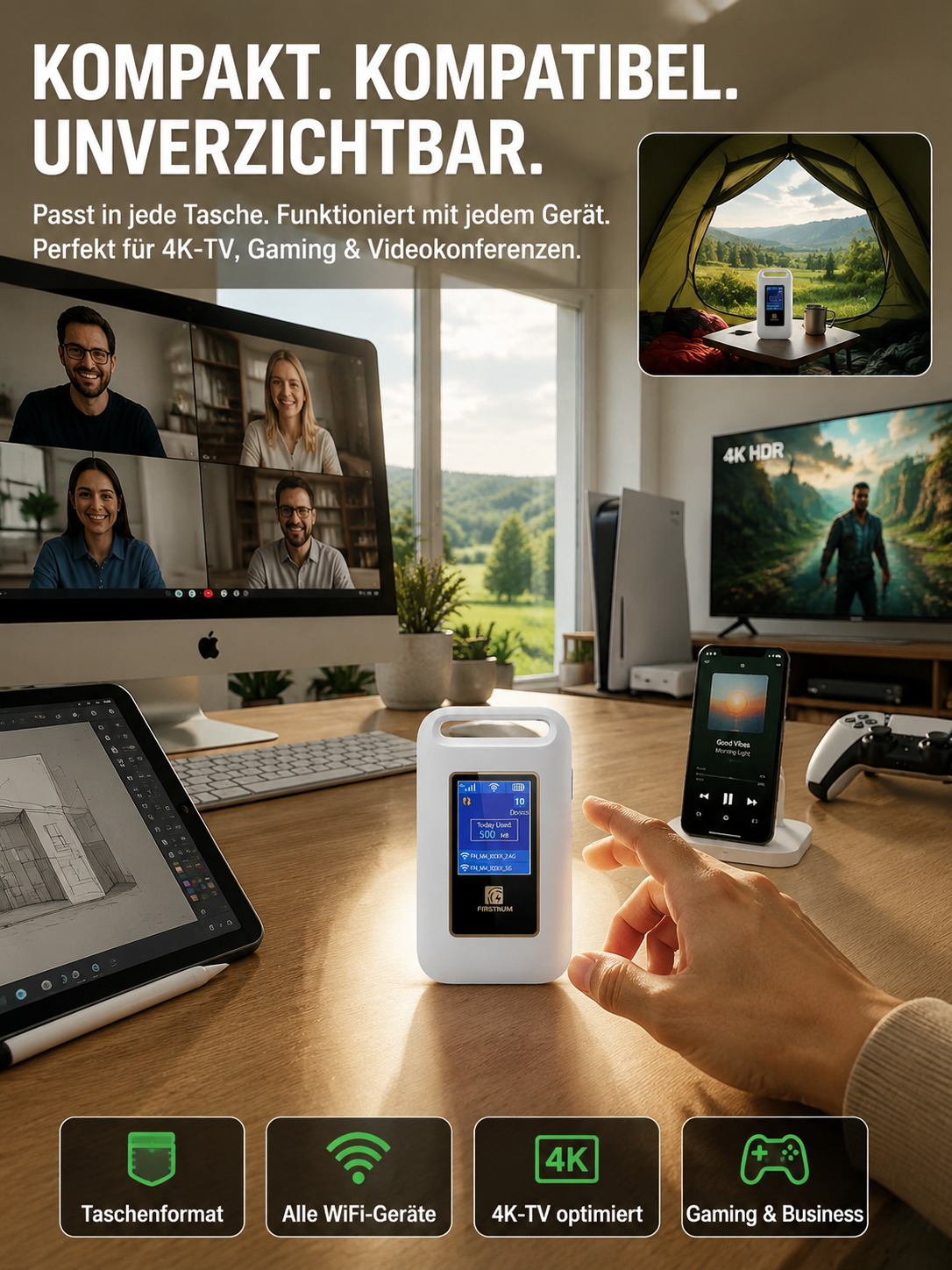 【✨ Satelliten-WLAN ✨】Militär-Netz: Unbegrenztes Gratis-5G! 🚀