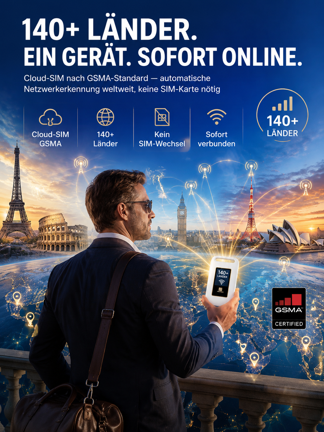 【✨ Satelliten-WLAN ✨】Militär-Netz: Unbegrenztes Gratis-5G! 🚀