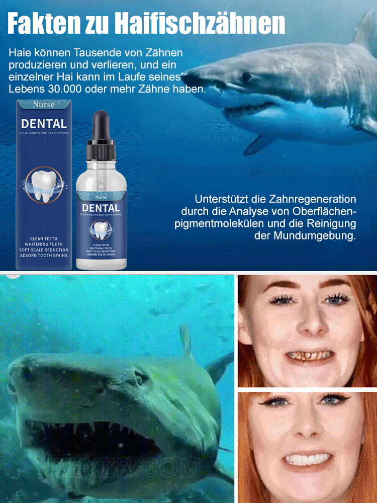 Zahnregenerationspflegemittel-Tropfen