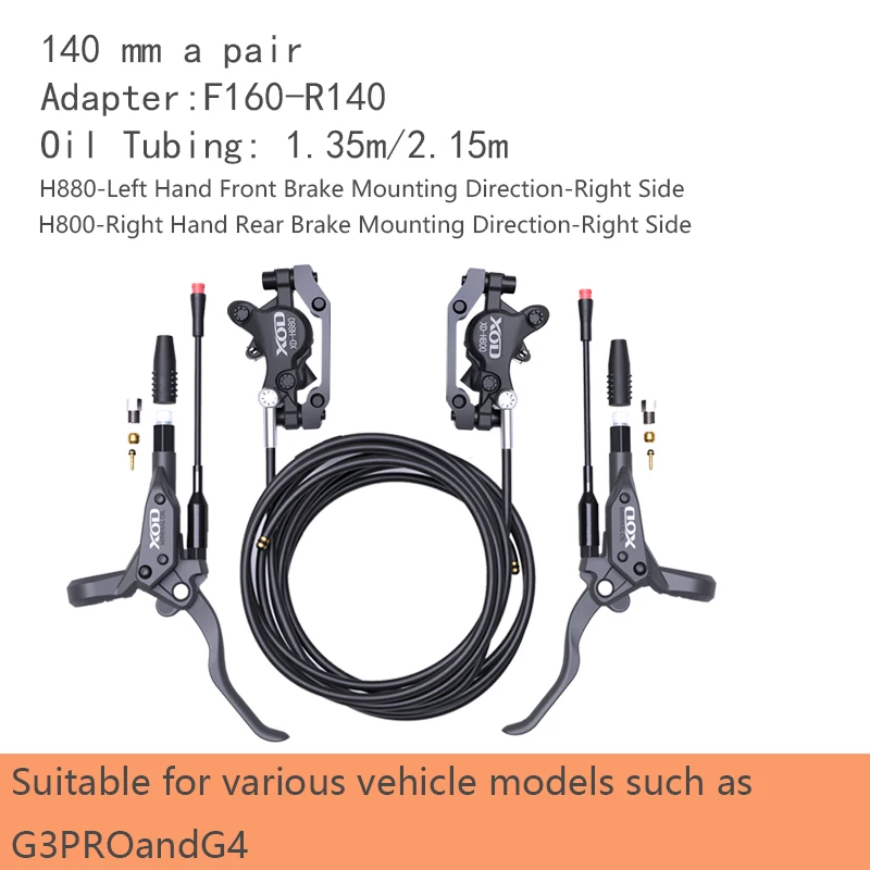 Electric Scooter Hydraulic Disc Brake - XOD H800/H880