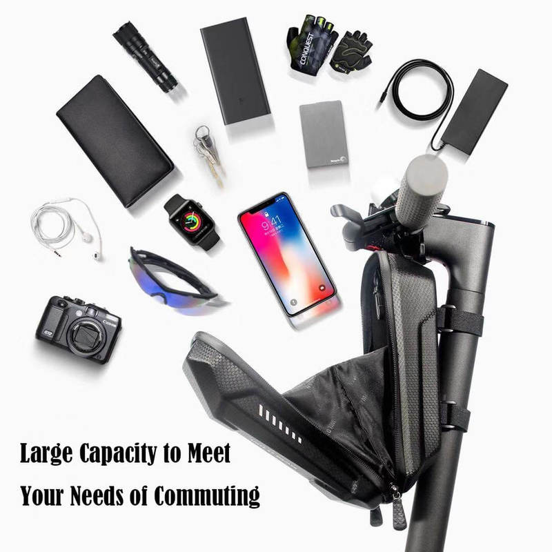 2L/3L Scooter Storage Bag, Scooter Handlebar Bag Compatible with Multiple Models