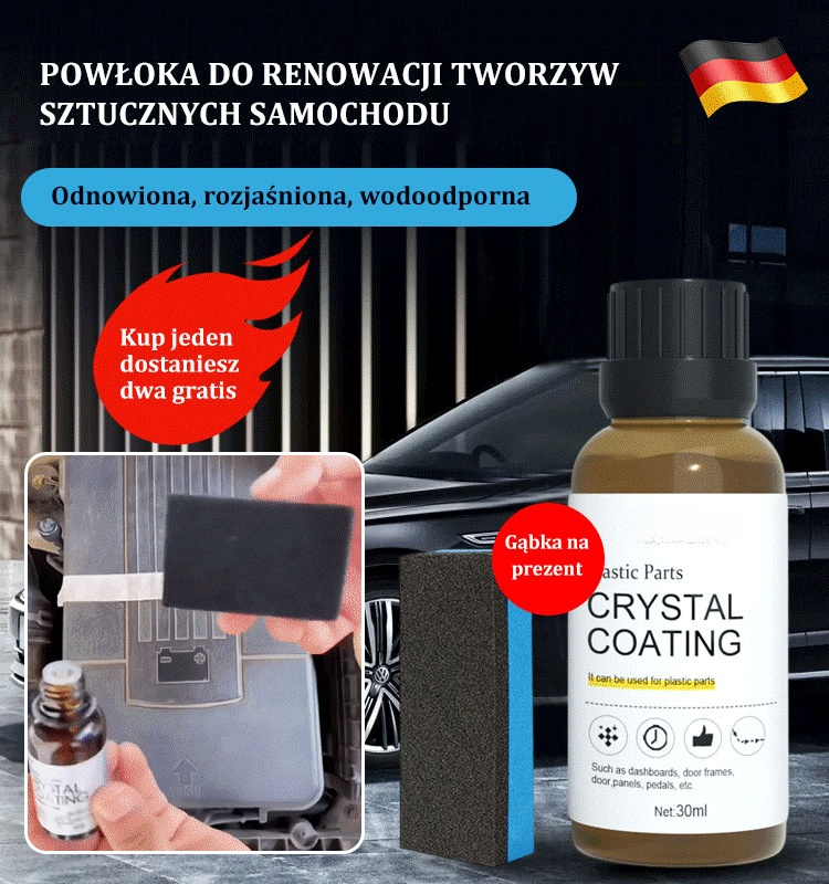 Sekret odnawiania aut w salonach – 10-letnie auto odzyskuje blask w 3 sekundy.